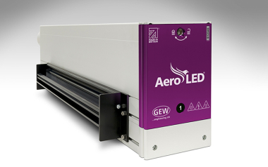 AeroLED - GEW's air-cooled UV LED curing system